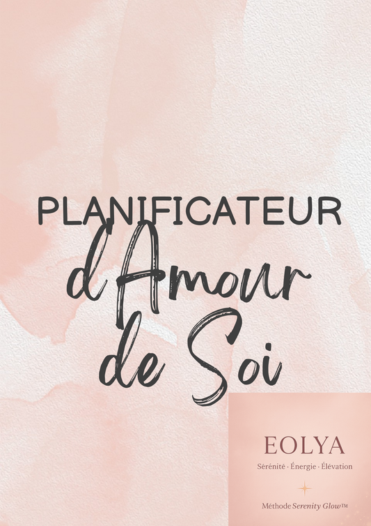PLANIFICATEUR D’AMOUR DE SOI  Le guide doux pour te reconnecter à toi, jour après jour

Format PDF à télécharger – usage personnel