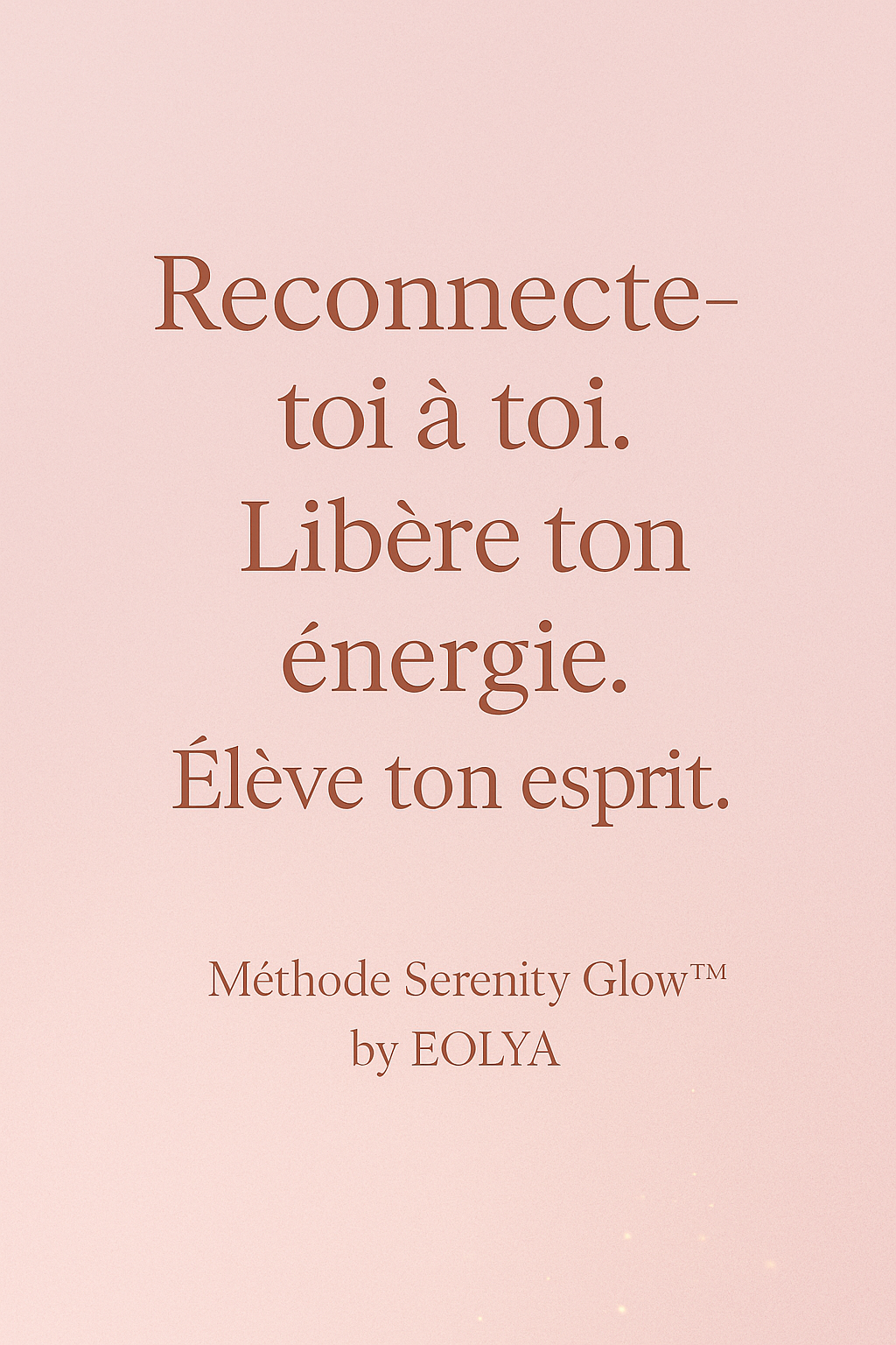 Programme Serenity Glow — 4 semaines