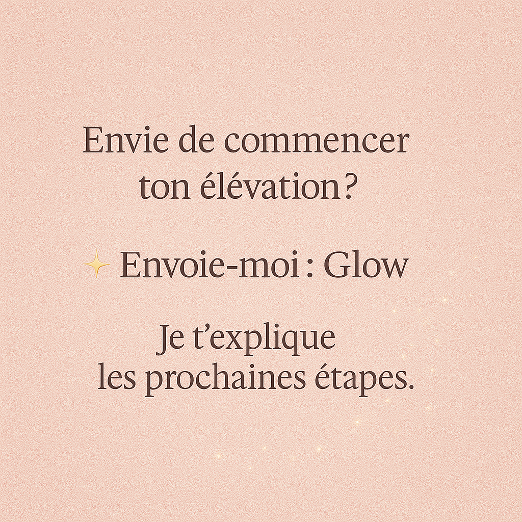 Programme Serenity Glow — 4 semaines