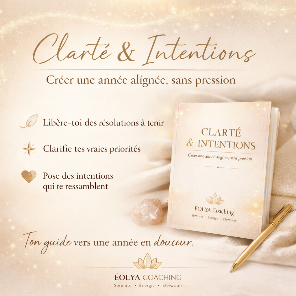 🌿 CLARTÉ & INTENTIONS

Créer une année alignée, sans pression-Guide PDF